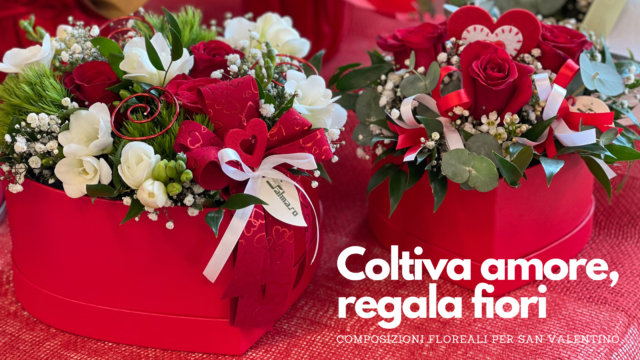 Per San Valentino, coltiva amore, regala fiori